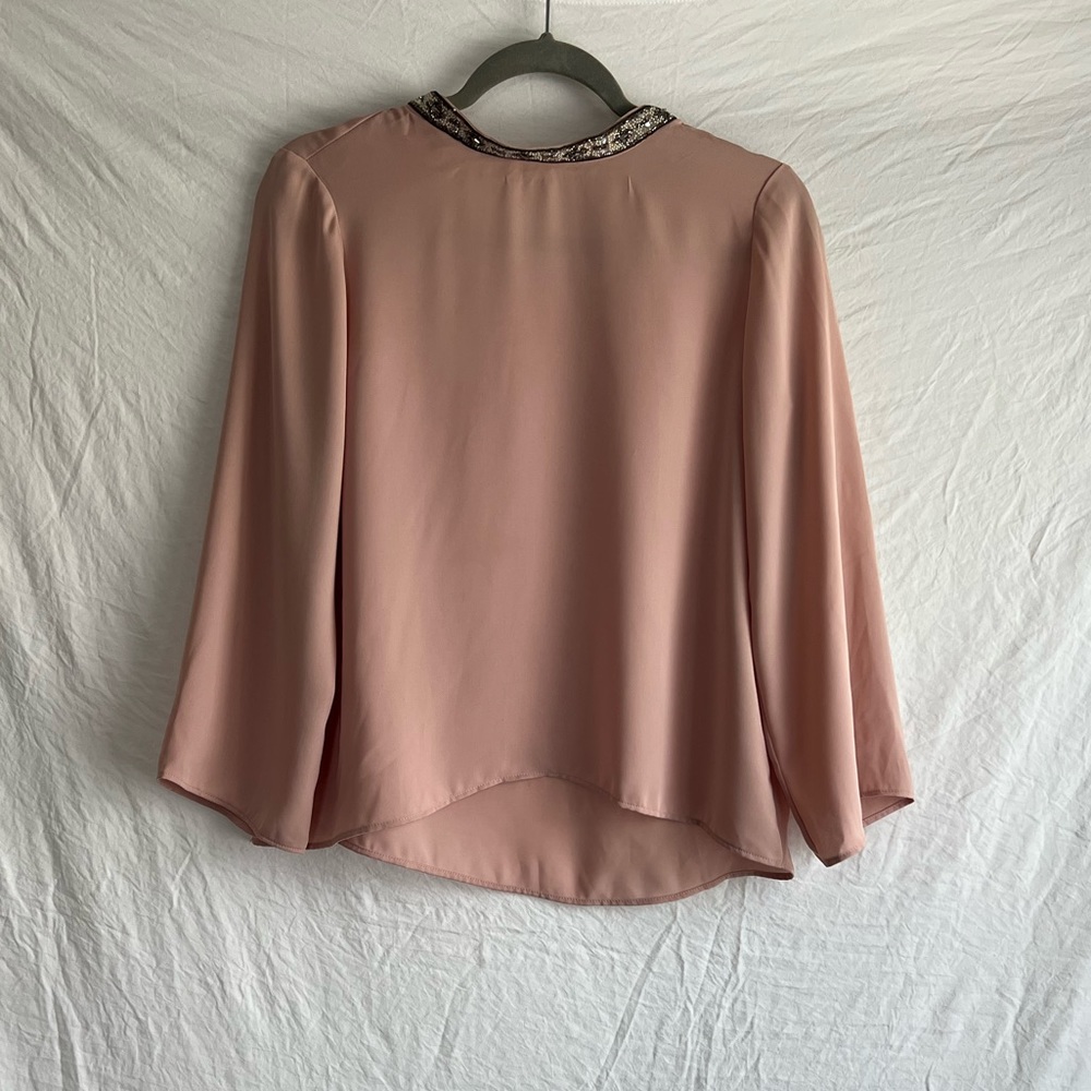 Zara Nude/Pink Top/Blouse